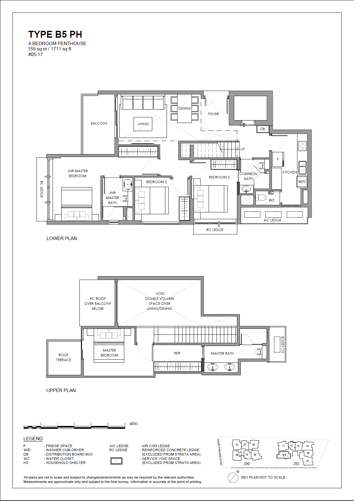 B5 PH floor plan